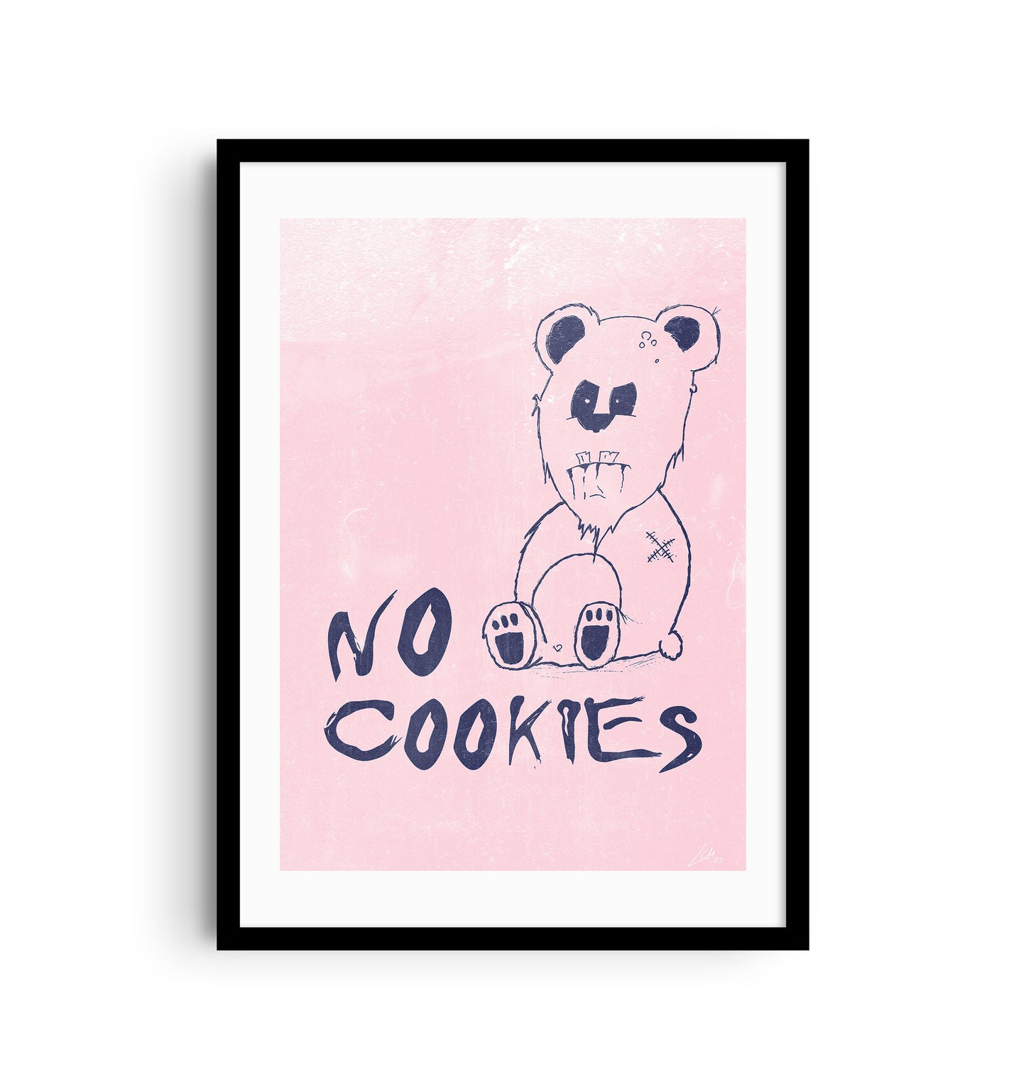 No Cookies by LACORTEMIKE - Fine Art-Print