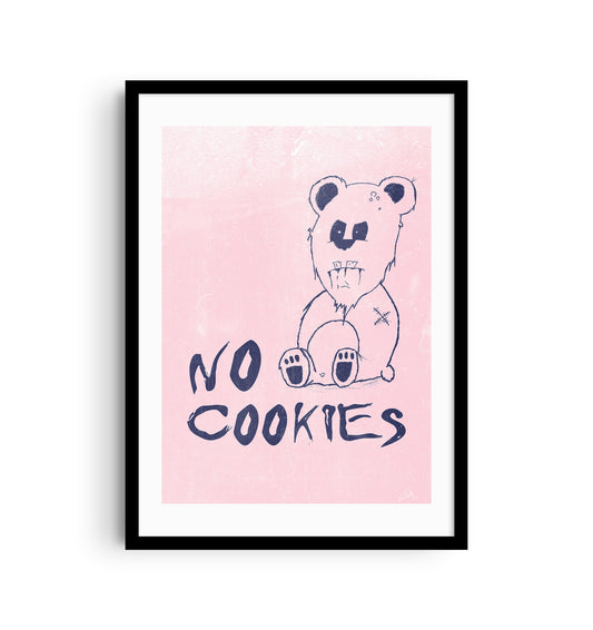 No Cookies by LACORTEMIKE - Fine Art-Print