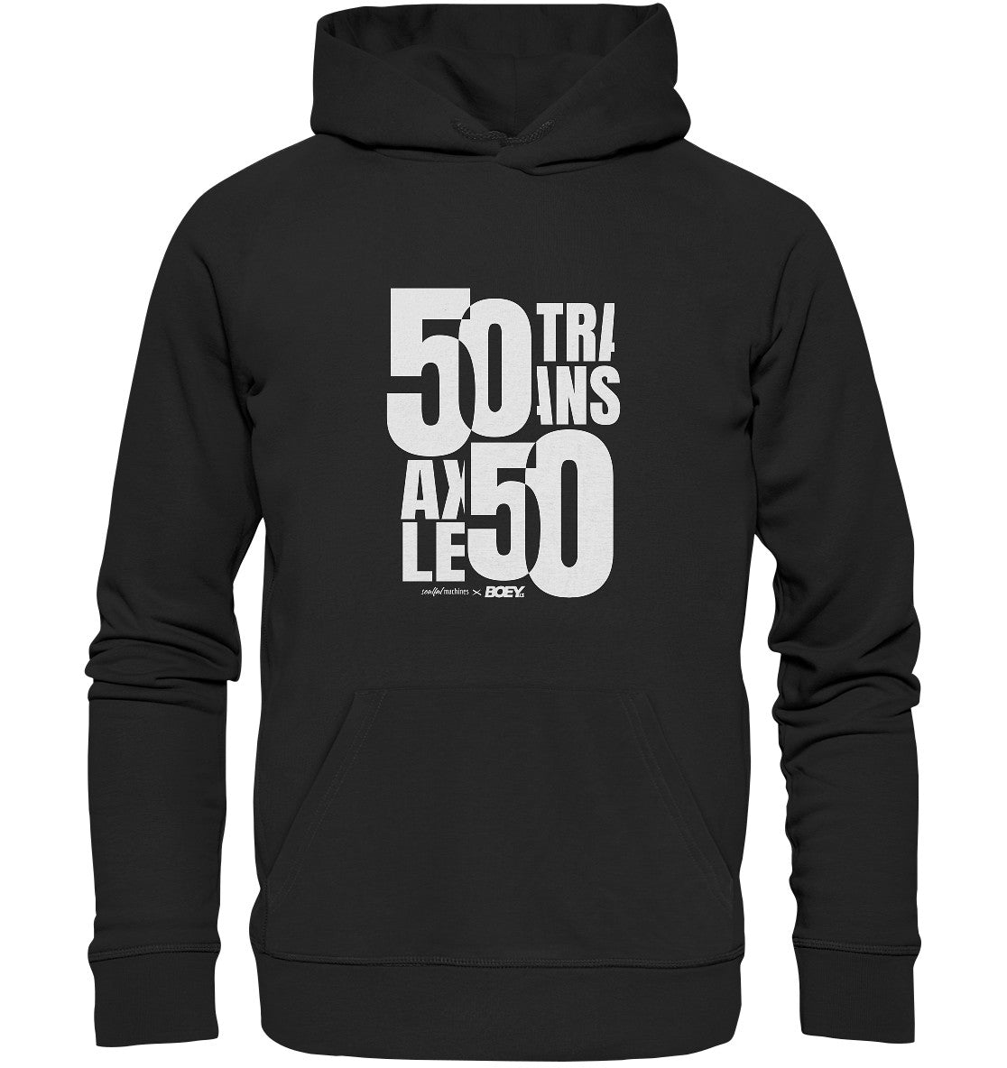 BOEY13 Petrolhead Collection Transaxle 50 - Organic Hoodie